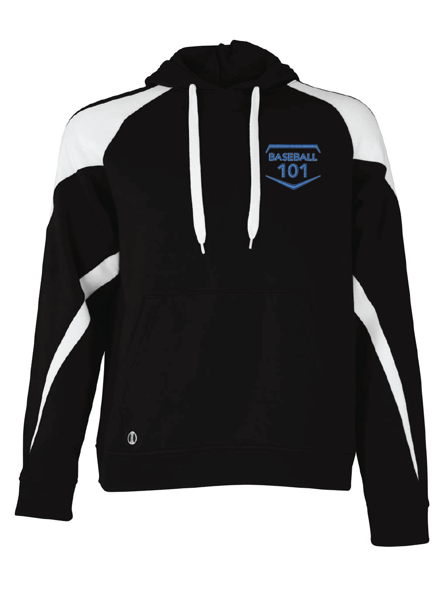 101 EMBROIDERED LOGO HOODIE