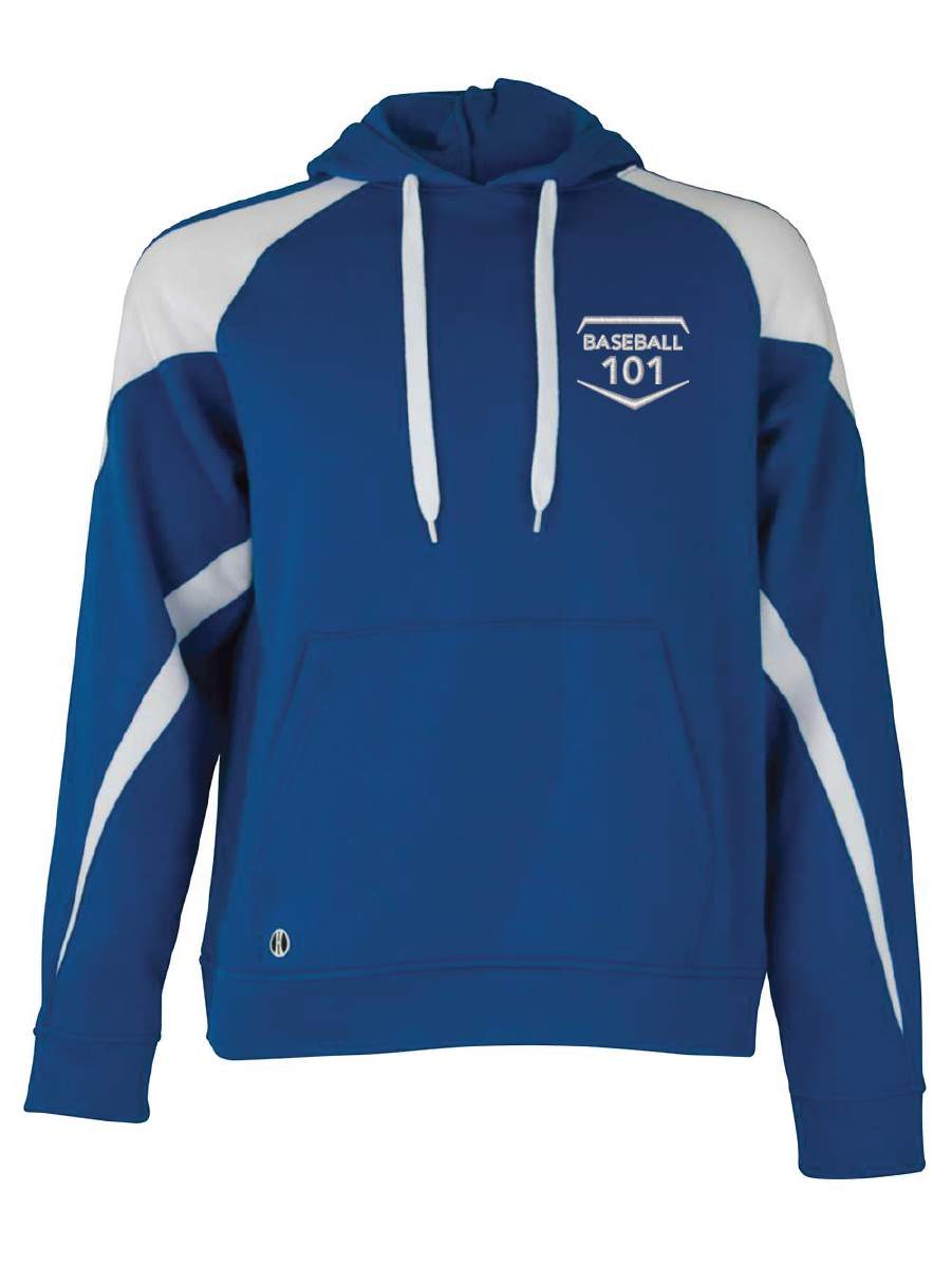 101 EMBROIDERED LOGO HOODIE