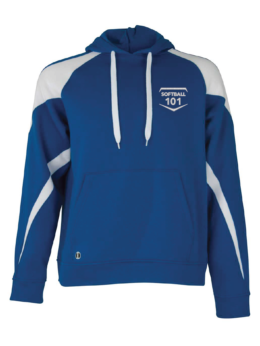 101 EMBROIDERED LOGO HOODIE